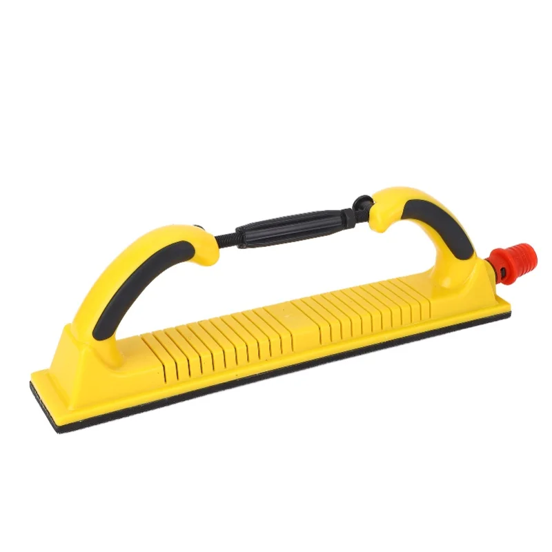 Hand Sanding File Block Hook And Loop Backing Adjustable Radius Sanding Block For Woodworking Car 2-3/4x15-3/4 Inch