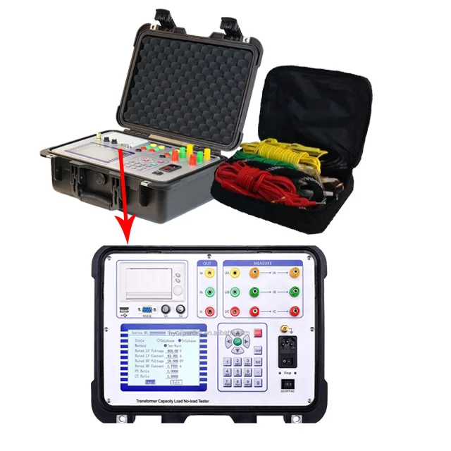 Transformer Capacity & Loss Tester No-load Loss Parameters Tester