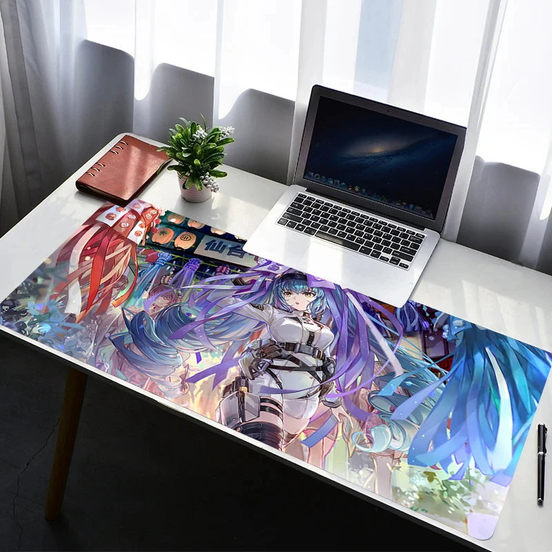

Mouse Pad PC Non Slip Rubber HD Mousepad NIKKE Laptop Gamer Cabinet Cartoon Keyboard Pad Office Computer Gaming Desk Mouse Mat