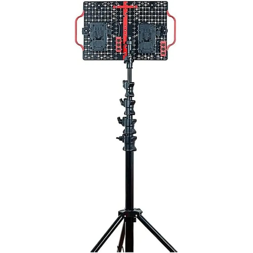 

Alvin's Creativity Multifunctional V-Mount Battery Power Distribution Board, Folding Mounting Plate with Dtap Splitter and 1/4"