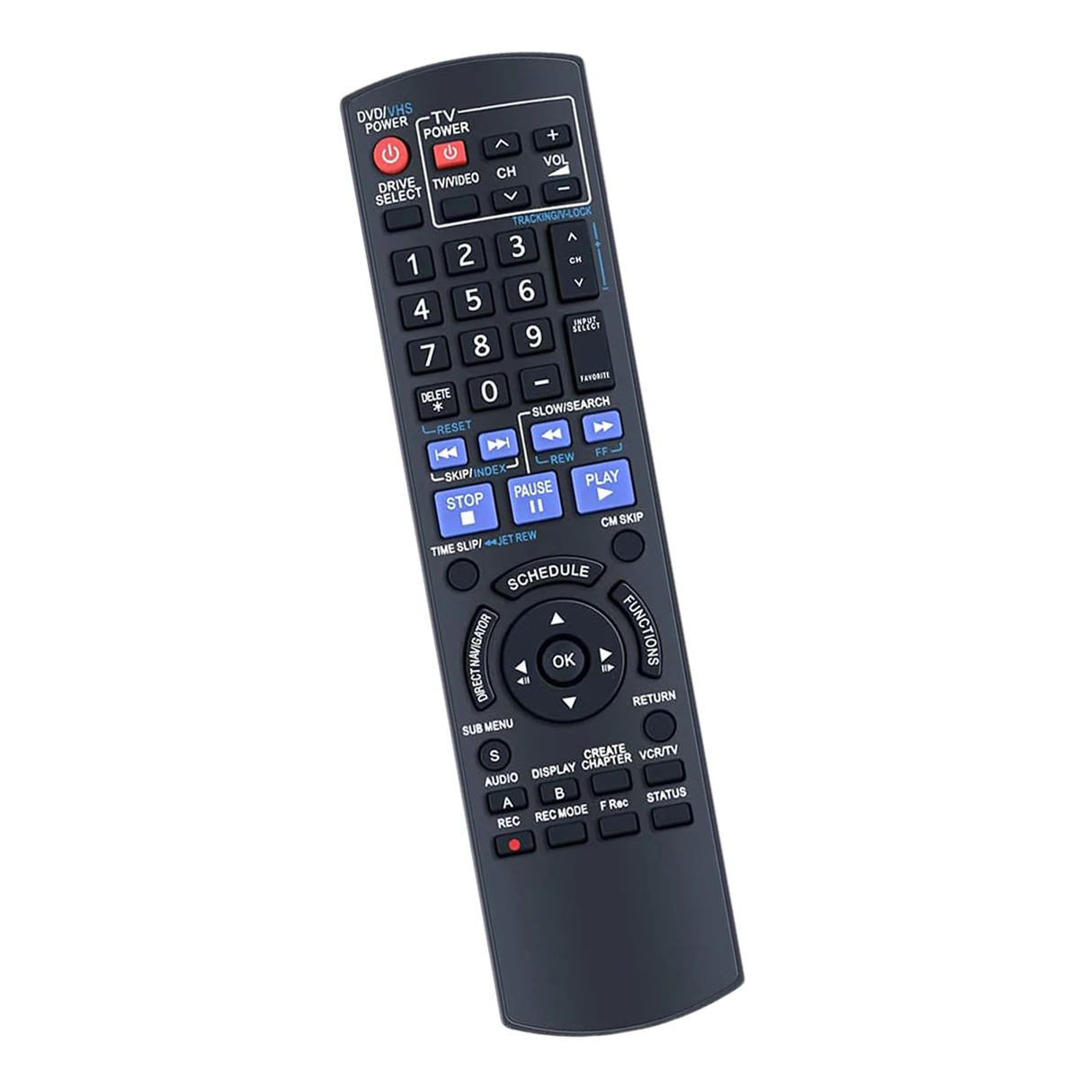Control remoto para Panasonic DMR-EZ37V DMR-EZ37VP DMR-EZ47V DMR-EZ47VP DMR-EZ48 DMR-EZ485 reproductor grabador de DVD