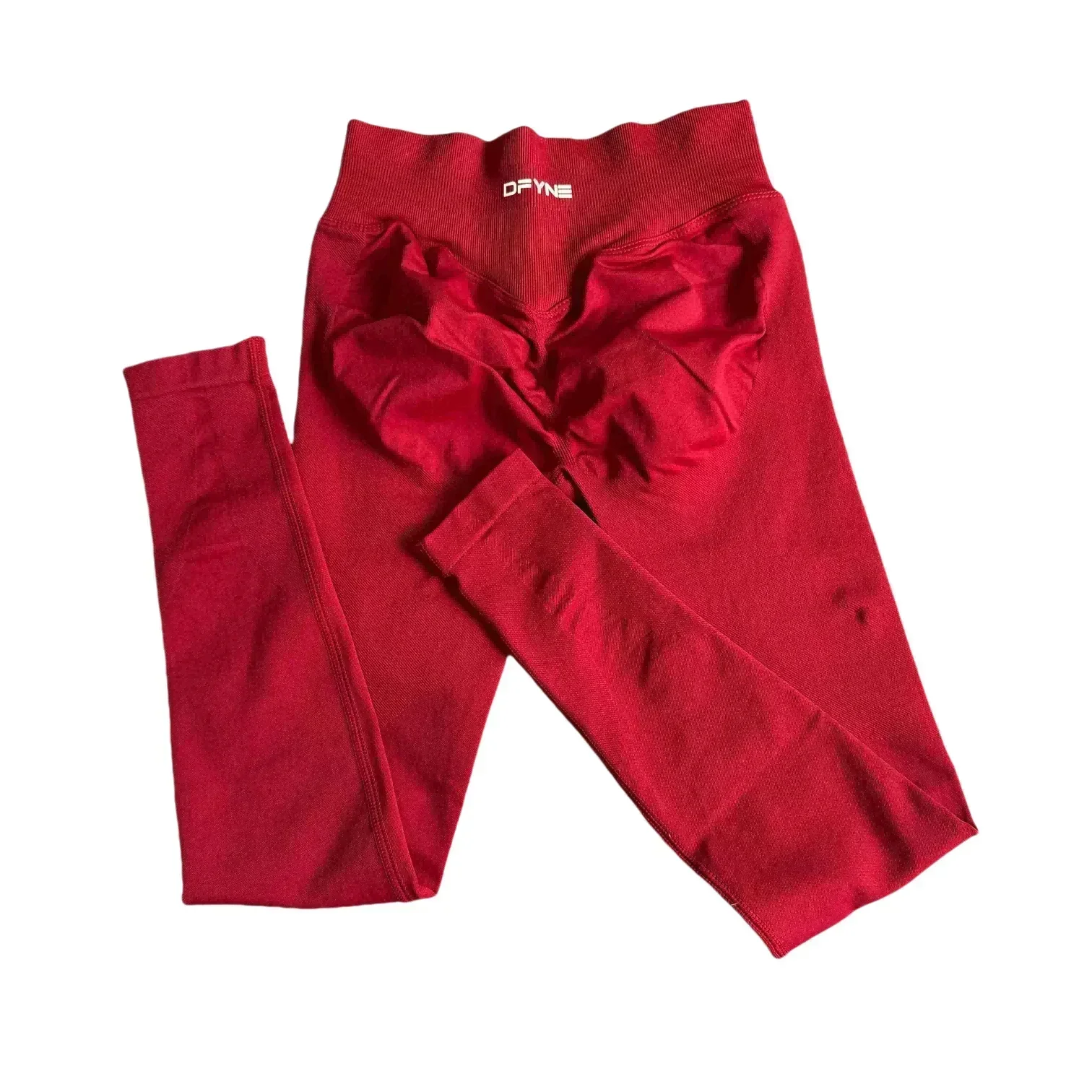 Impact with Logo Leggings for Women Seamless Yoga Legging Low Ribbed Band Gym Sports Pants High Stretchy Fitness Tights