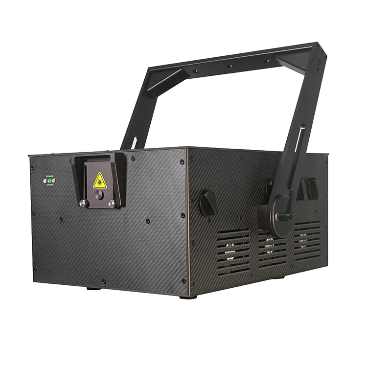 Carbon Fibre IP65  45W Laser System with TEC Cooling External Adjustment DMX512 ILDA