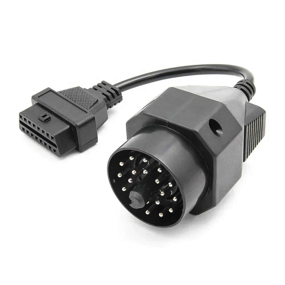 

OBD Adapter for BMW 20pin to OBD2 16PIN Female Connector e36 e39 X5 Z3 obd2 cable for BMW 20 pin connector PIN Extension Cable