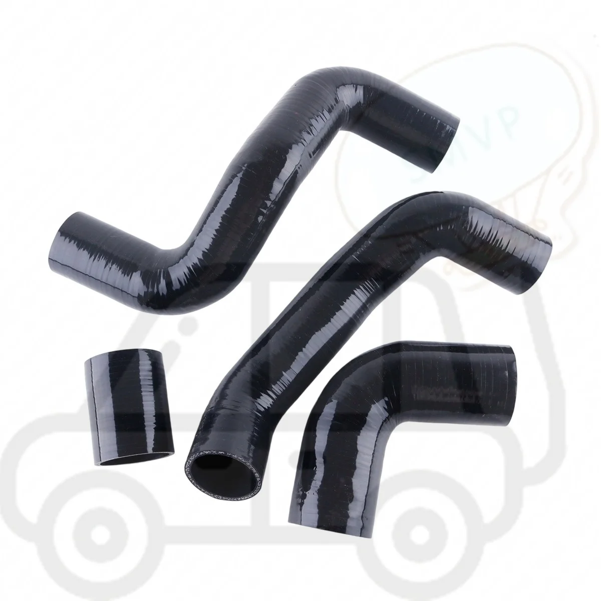 Intercooler Hoses For Land Rover Freelander MK1 TD4 2.0 2000-2006 2001 2002 2003 04 Car Auto Tools Silicone Tubes Pipes Kit 4PCS