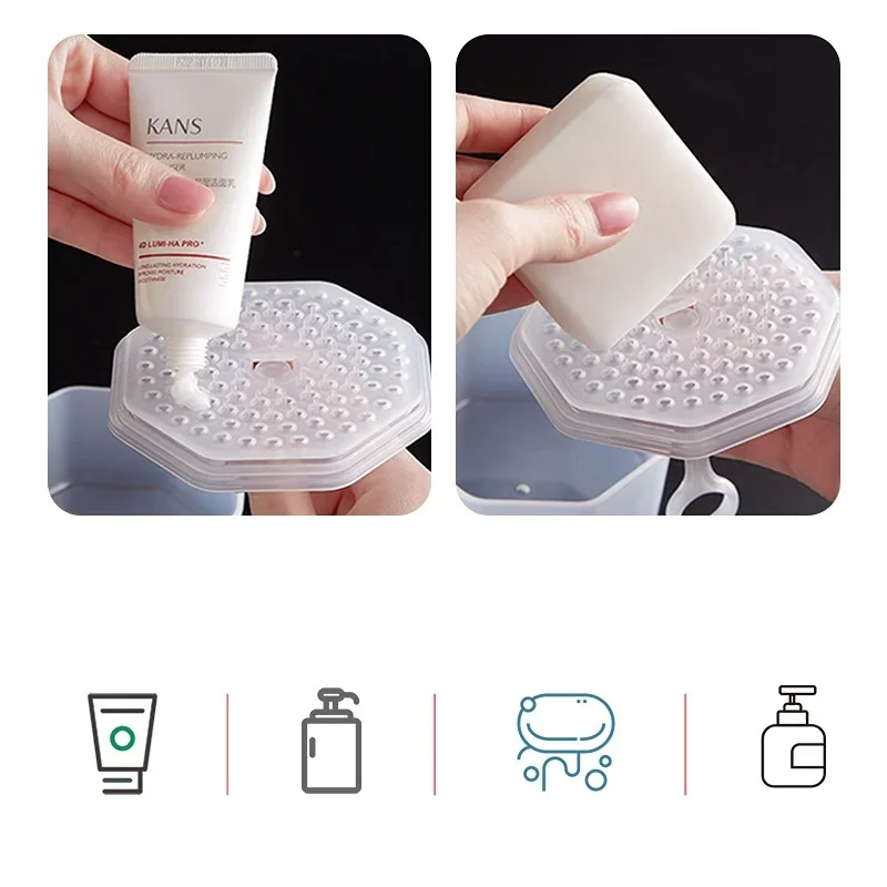 Facial Cleanser Shower Gel Press Foaming Device Manual Foaming Device Portable Facial Foam Bottle Foam Foaming Device