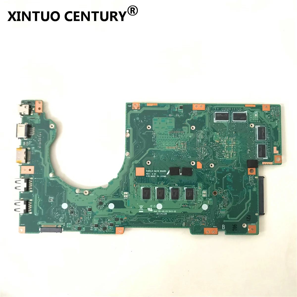 K501LX laptop motherboard for ASUS K501LX K501LB original mainboard 4GB-RAM I7-5500U GTX950M 2GB/4GB 100% tested working