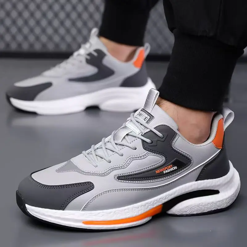 Herenschoenen Ademend Mesh Casual Schoenen Mode Heren Sneakers Comfort Sport Loopschoen Tennistraining Schoenen Zapatillas Hombre