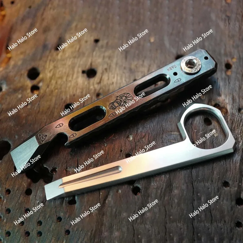 1PC Multifunctional Steel Crowbar Scraper Stainless Steel Crowbar High Hardness Toughness  Toys