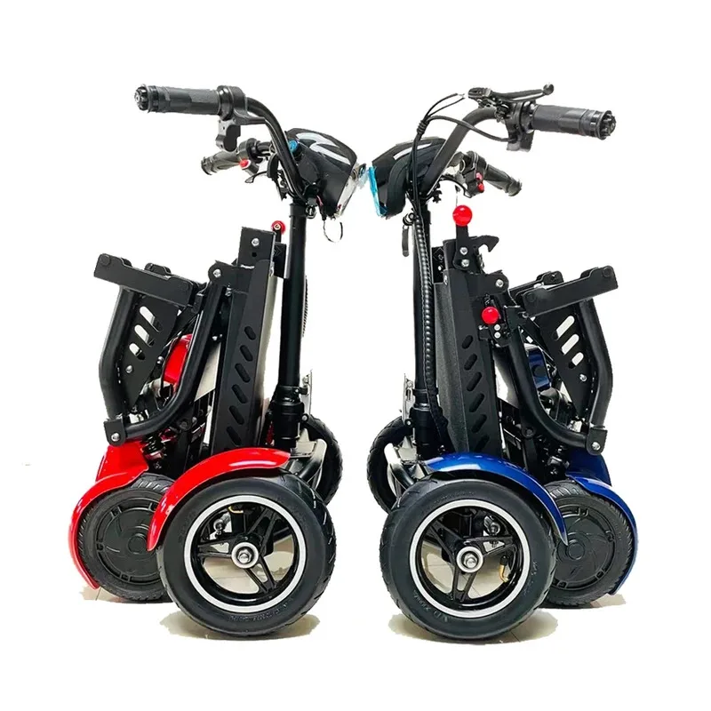 Travel 4 Wheels escooter Elderly Electric Scooter Disabled Handicapped Folding Scooter For Seniors