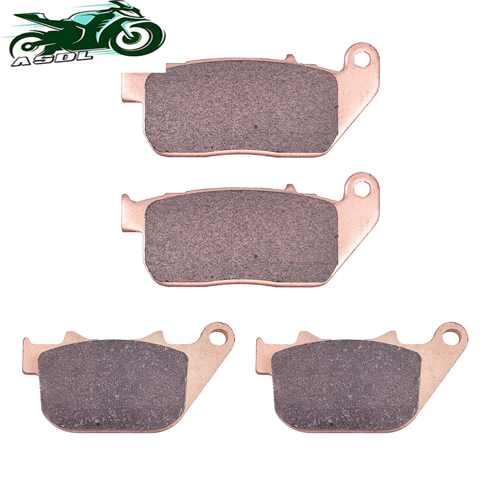 Front Rear Brake Pads Set For HARLEY DAVIDSON XL883 Iron 2009-2013 XL1200 C Sportster Custom 2004-2013 XL 883 1200 Seventy