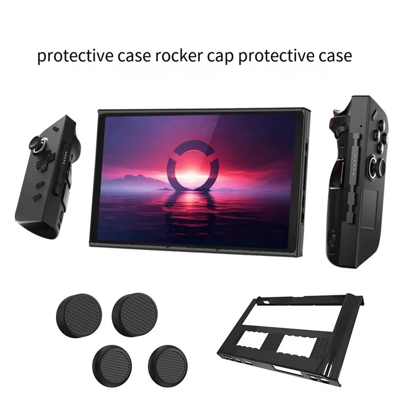 A93P Suitable For Lenovo Legion Go Savior Handheld Monitor PC Protective Case Silicone Rocker Cap Replacement Parts Accessories