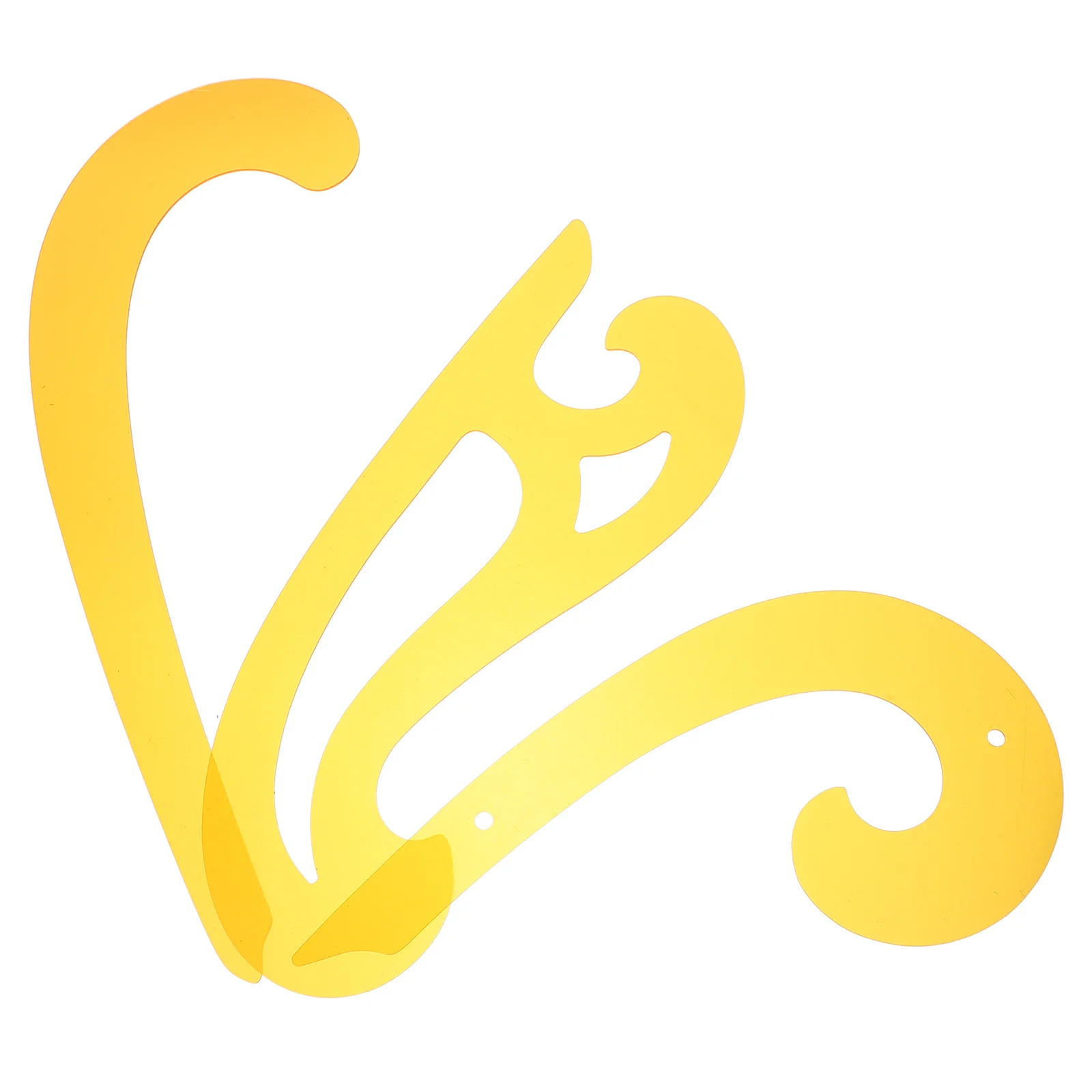 3 قطعة قالب منحنى فرنسي مجموعة مسطرة استنسل رسم لتصميم الأزياء أدوات صنع قالب الخياطة اليدوية الرسم #5