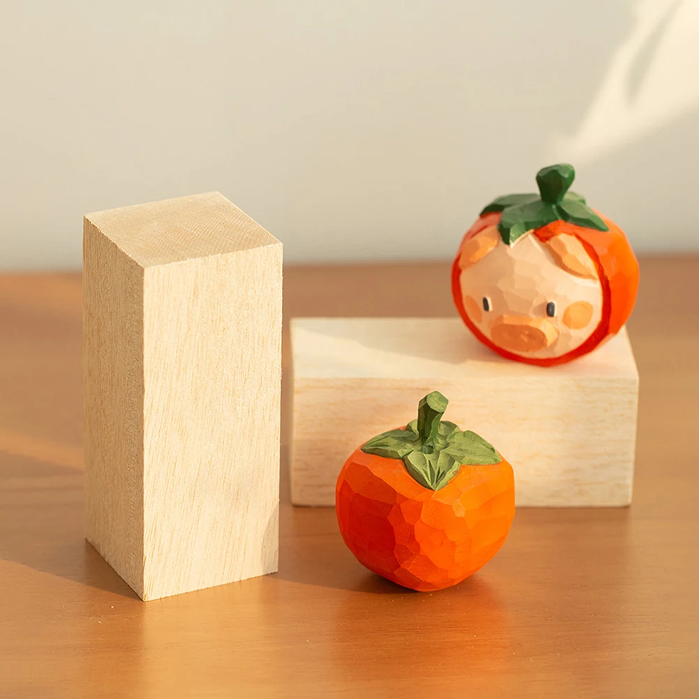 

6pcs Basswood Blocks Unfinished Wooden Crafts DIY Carving Home Decor Natural Grain Easy to Work Various Sizes