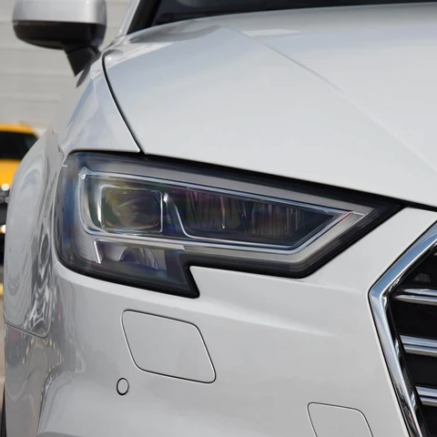 Крышка передней фары, чехол для абажура, прозрачный корпус фары для Audi A3 S3 2017 2018 2019 2020, крышка фары