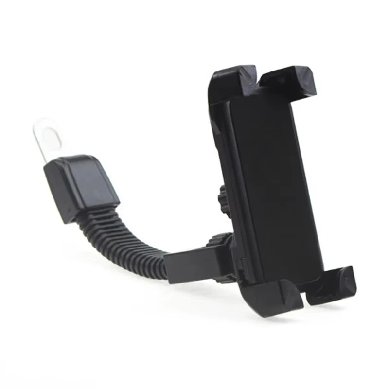Uchwyt na telefon motocyklowy, mocowanie do lusterka wstecznego, wodoodporny uchwyt na telefon do skutera, akcesoria do telefonów komórkowych. — zdjęcie produktu 7