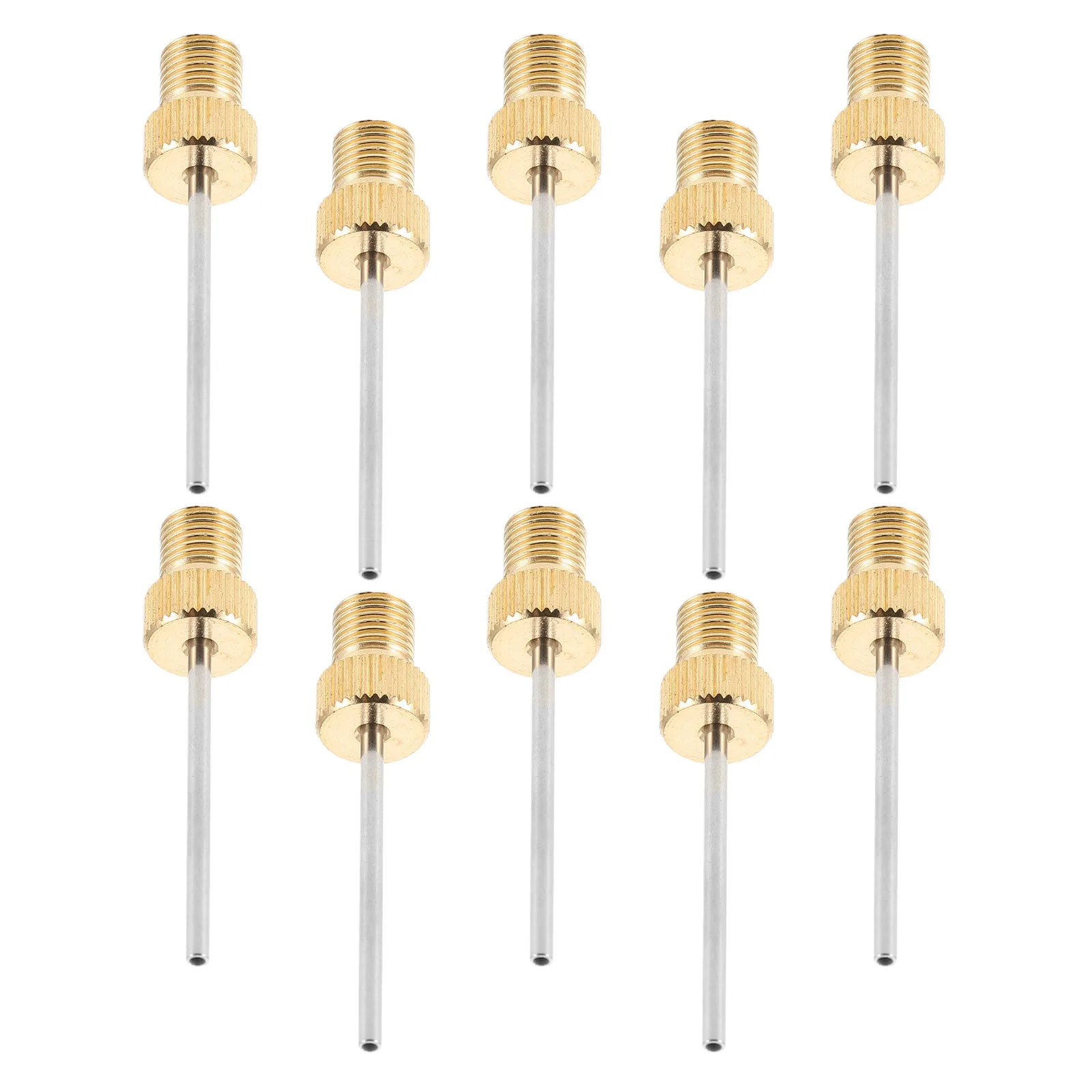 

10Pcs Ball Pump Needles Stainless Steel Metal Inflation Needles for Basketball Football Soccer Inflator Accessories
