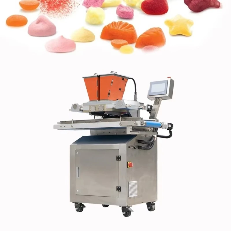 آلة صنع حلوى جيلي الشوكولاتة المملوءة في مركز التصميم الجديد