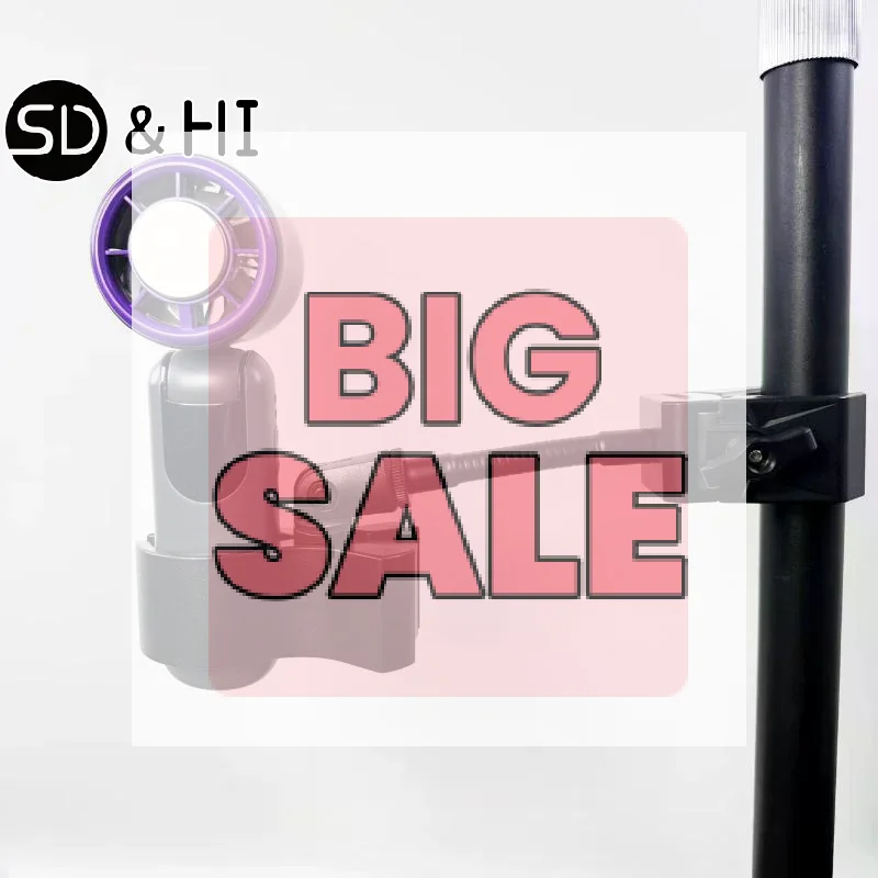 Universal Table Clamp Stand For Microphone And Small Round Tube Fan Versatile Fix Clamp