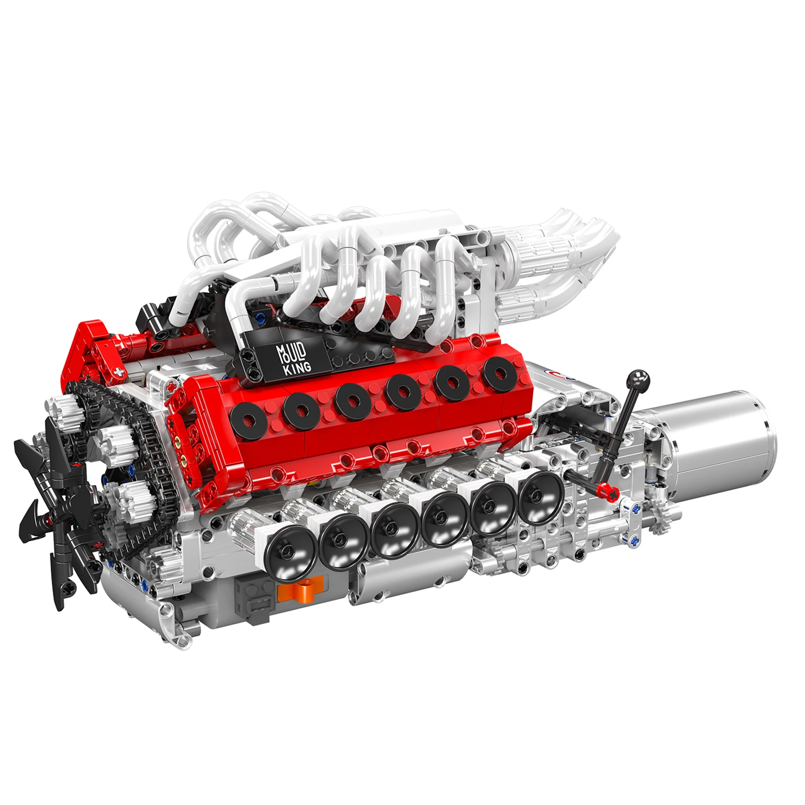 10210 V12 自然吸気エンジン 1366 個ビルディングブロックモデル小粒子組立レンガのおもちゃ子供のクリスマスギフト