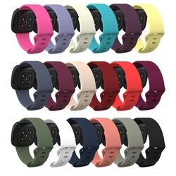 Silicone Strap For Fitbit Versa 4 3 Watch Band Soft smartwatch Sport Bracelet Wristband Fitbit Sense 2 Watchband Accessories