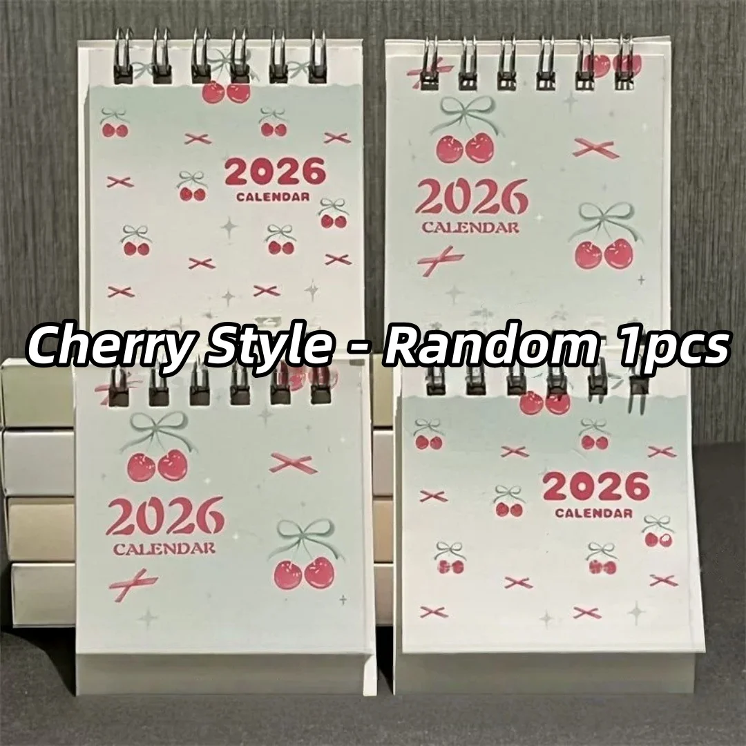 Calendario de escritorio 2026, calendario de escritorio decorativo de doble hilo, calendario de escritorio de oficina, bonito para decoración de oficina