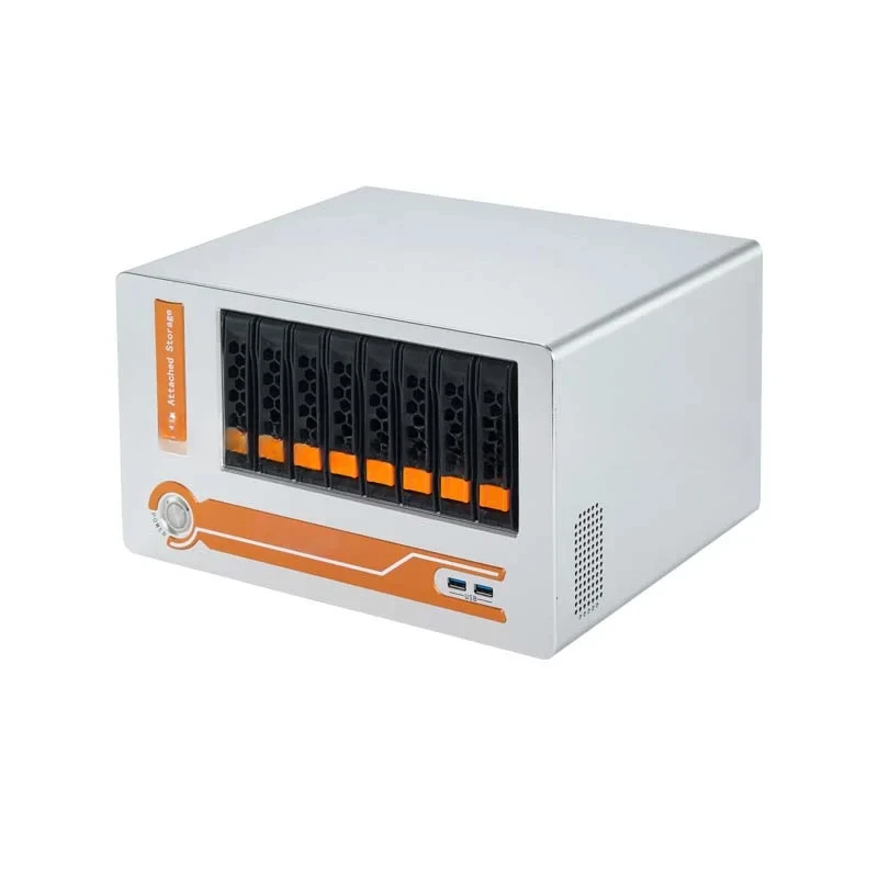 for 8-disk NAS Chassis Is Compatible with 3.5 or 2.5 SATA/SAS External Storage Chassis