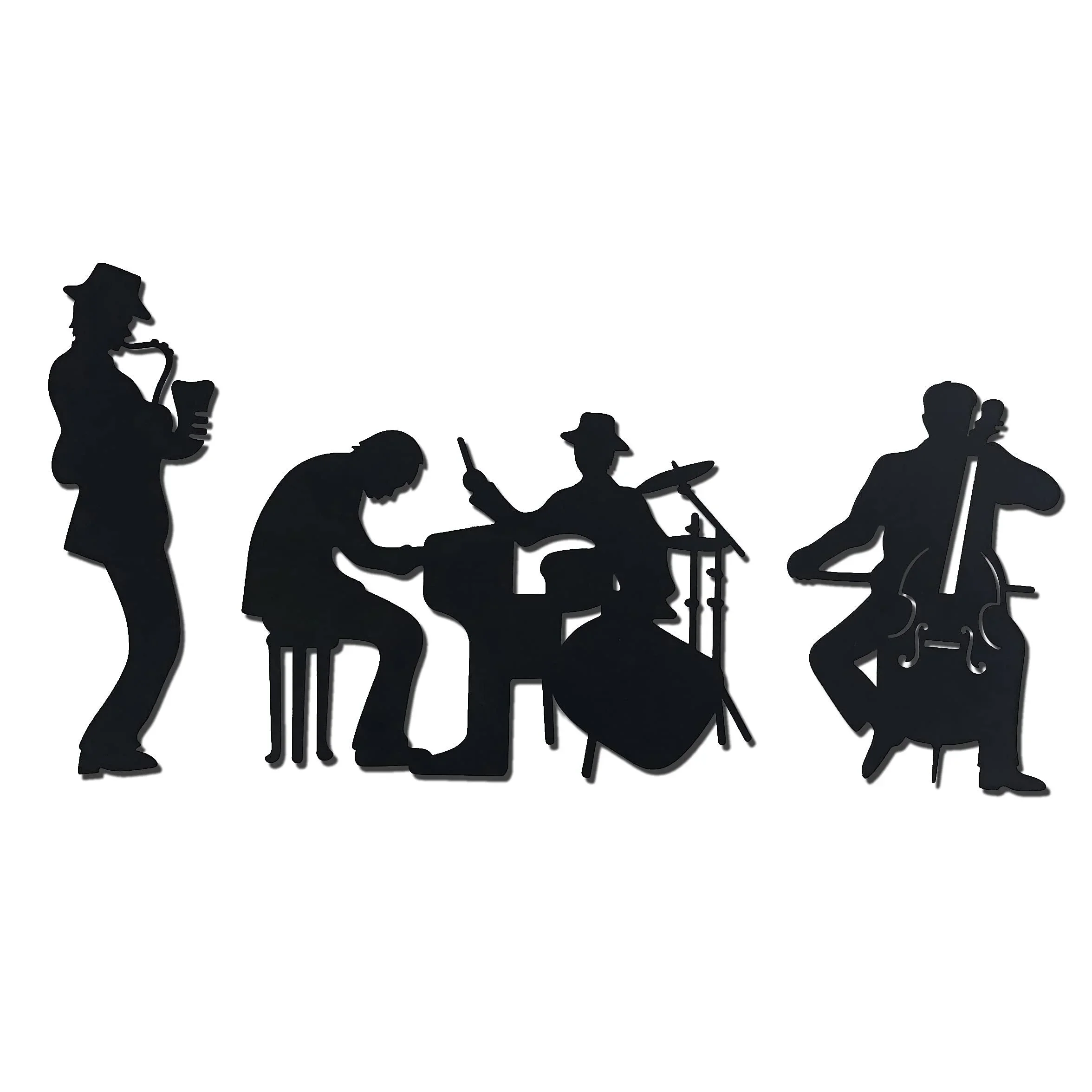 1Set Music Metal Wall Decoration Home Interior Wall Decor Jazz Music Theme Wall Decoration Saxophone Wall Hanging Decoration