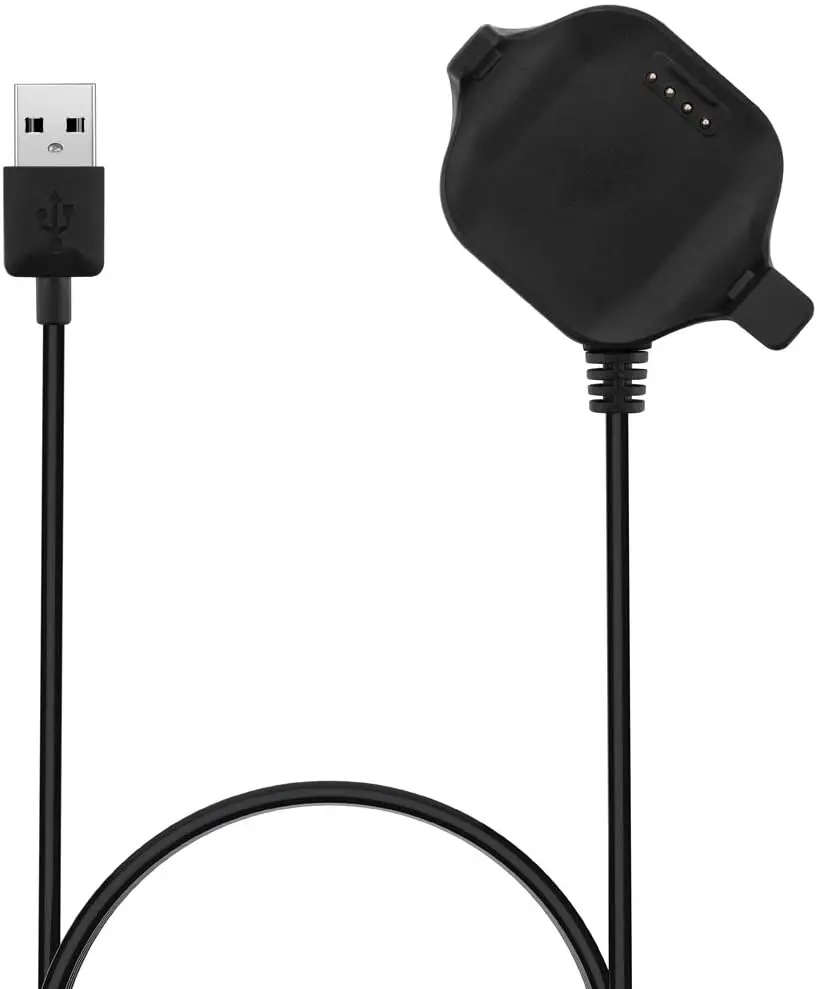 Substituição usb carregador de carregamento cabos doca para garmin forerunner 25 pequeno gps correndo relógio