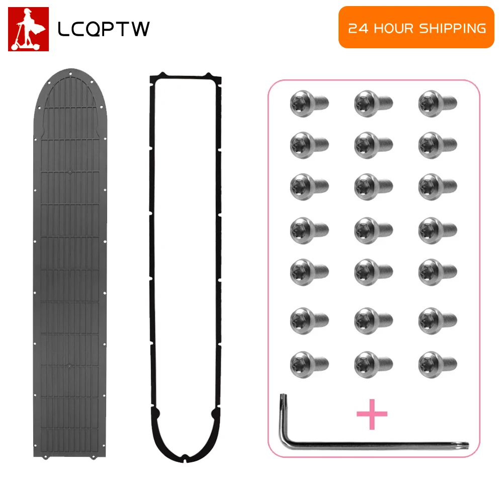 

Battery Compartment Bottom Cover Electric Scooter 17/21PC SCREWS for Xiaomi M365 Pro Skateboard Battery Bottom Plate Spare Parts