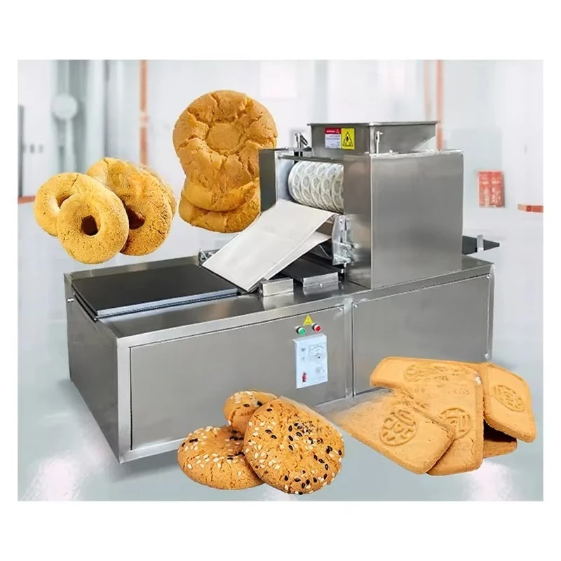 Mini máquina rotatoria para hacer galletas de avena, pequeñas galletas Marie, bizcochos dulces, galletas de nuez y pasteles de melocotón
