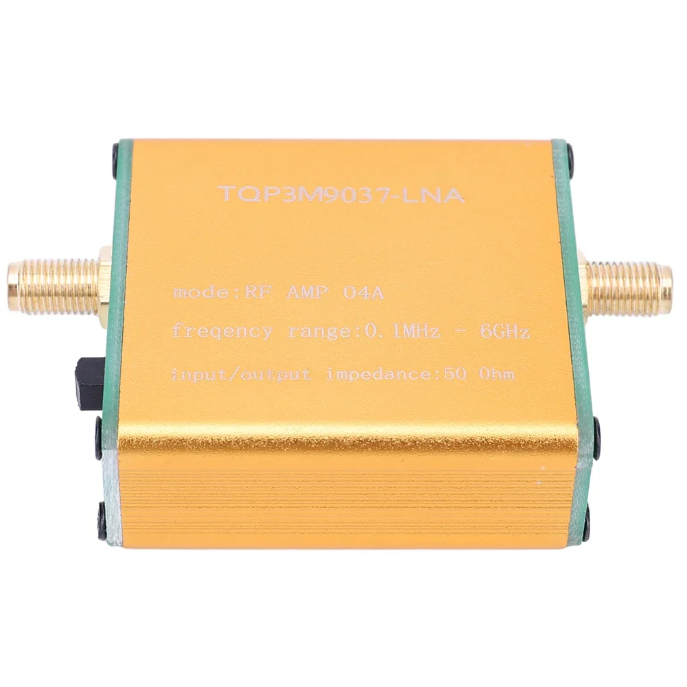 0.1MHz‑6GHz Full Band Low Noise Amplifier 20dB Amplifier Module Wide Frequency Range High Gain LNA RF Power Preamplifier New