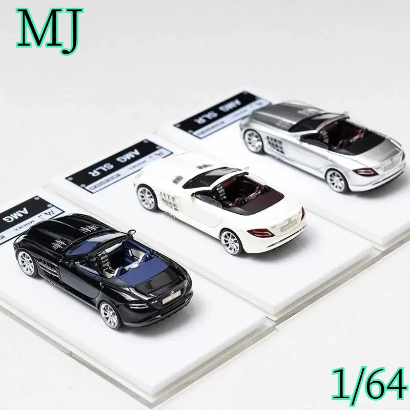 MJ1/64 resin SLR two-door convertible sports car replica car model - collectible - adult statue - boy's gift