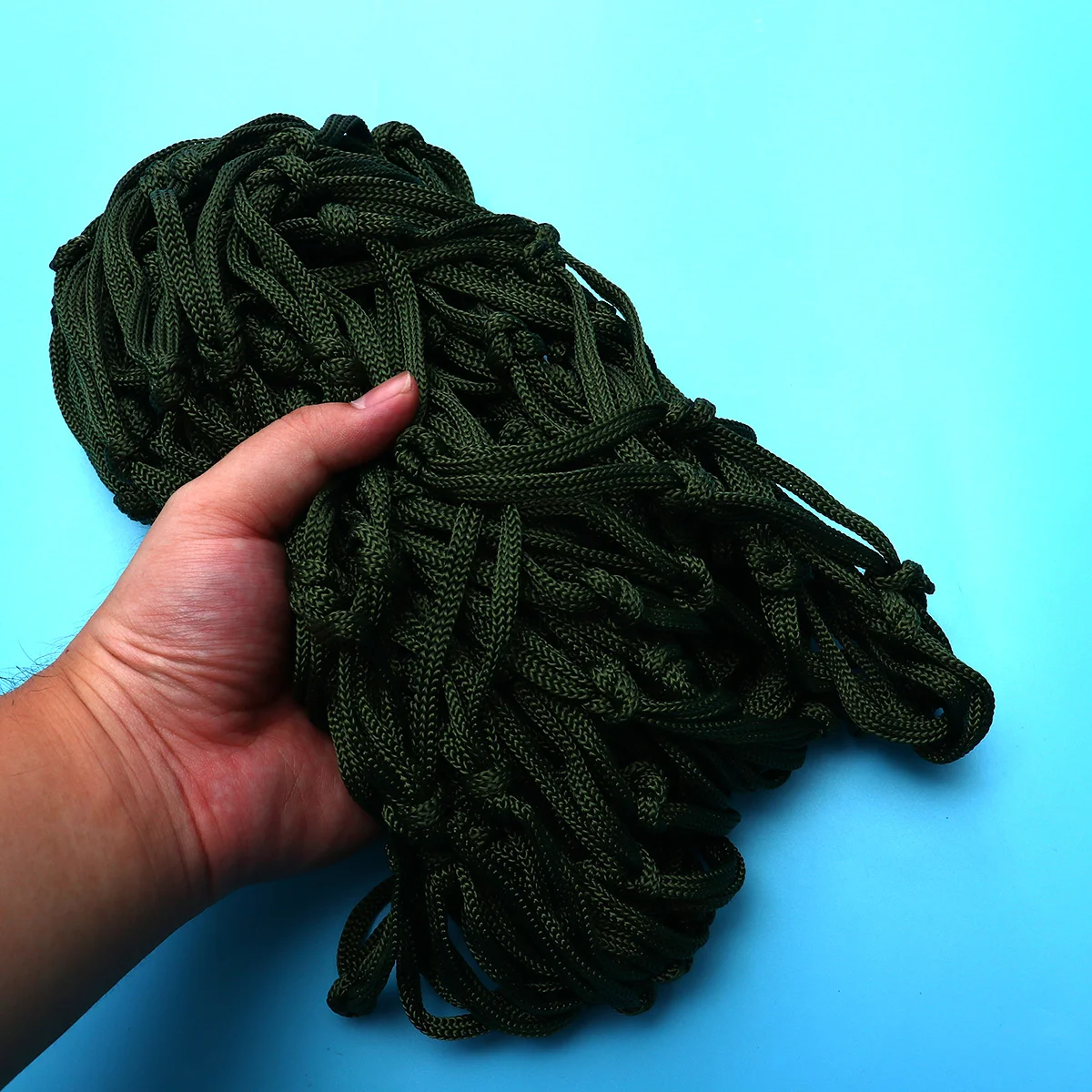 

Гамак для праздничного использования, релаксация, сетчатая веревочная сетка, кровать, утолщенный нейлон на заднем дворе и патио