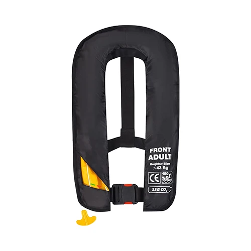 CE-gecertificeerde automatische/handmatige opblaasbare reddingsvest PFD reddingsjas, zeer zichtbaar, voor volwassenen, visserij, boottochten, accessoires