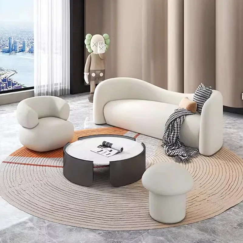 Recliner Modern Sofa Seat Reception Japanese European Salon Sofa Seat Patio Italian Casa Prefabbricata Living Room Furniture