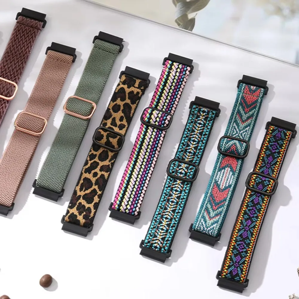 20mm 22mm Nylon Braided Strap for Huawei Watch GT7-6-5-4 46mm Soft Breathable Comfortable Band for Huawei Watch GT7-6-5 Pro 46mm