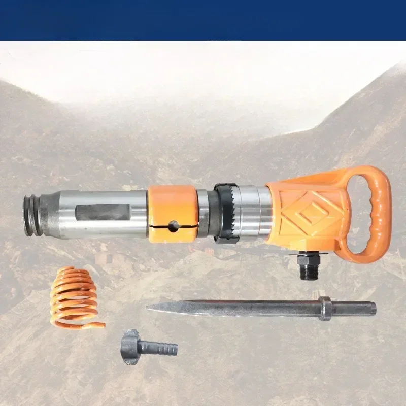 

New Arrival High-Power Handheld Pneumatic Air Pick Concrete Crushing Tool With Pressing Handle For Pavement Drilling
