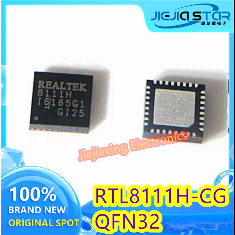 

(5/10 шт.) 8111H RTL8111H-CG QFN-32 Новый чип Ethernet RTL8111H 100% оригинальная электроника