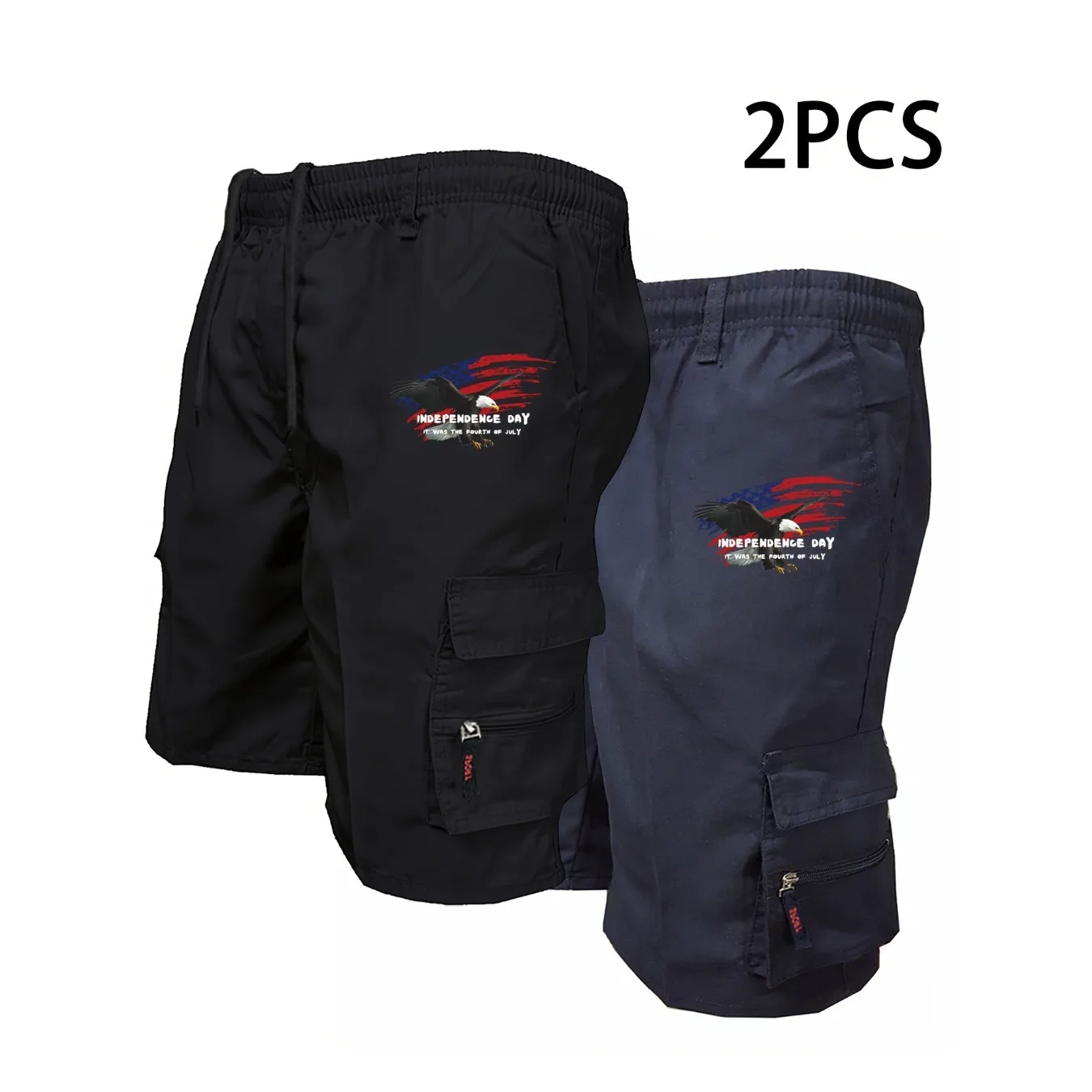 

Мужские тактические шорты из 2-х частей с множеством карманов, быстросохнущие и износостойкие, для тренировок и фитнеса