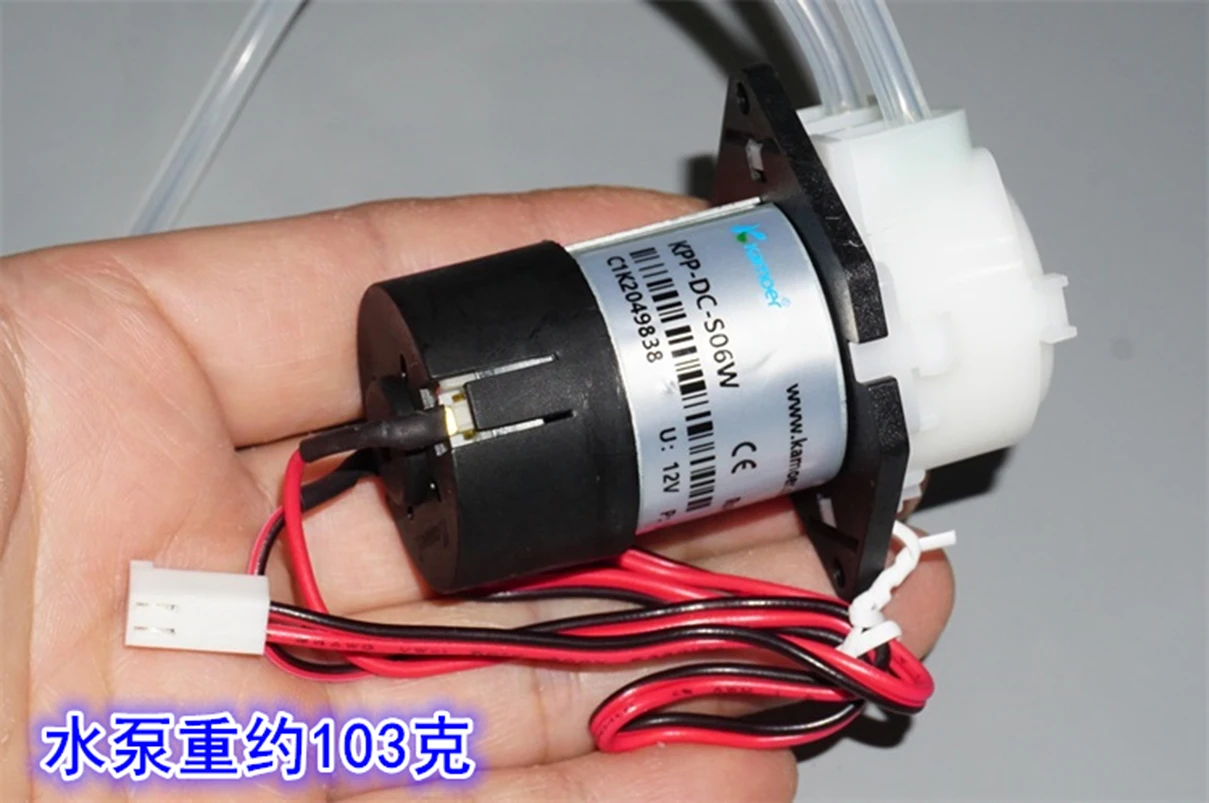 Micro 385 Peristaltic Dosing Pump DC 6V-12V Mini Self-priming Water Pump Change Reverse Direction Suck Liquid Suction Pump