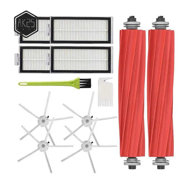 

AK25-Аксессуары для Roborock Q7 Max Plus / Q7 Max / Q7 / Q7 Plus, запасные части, комплект щеток, фильтры для робота-пылесоса