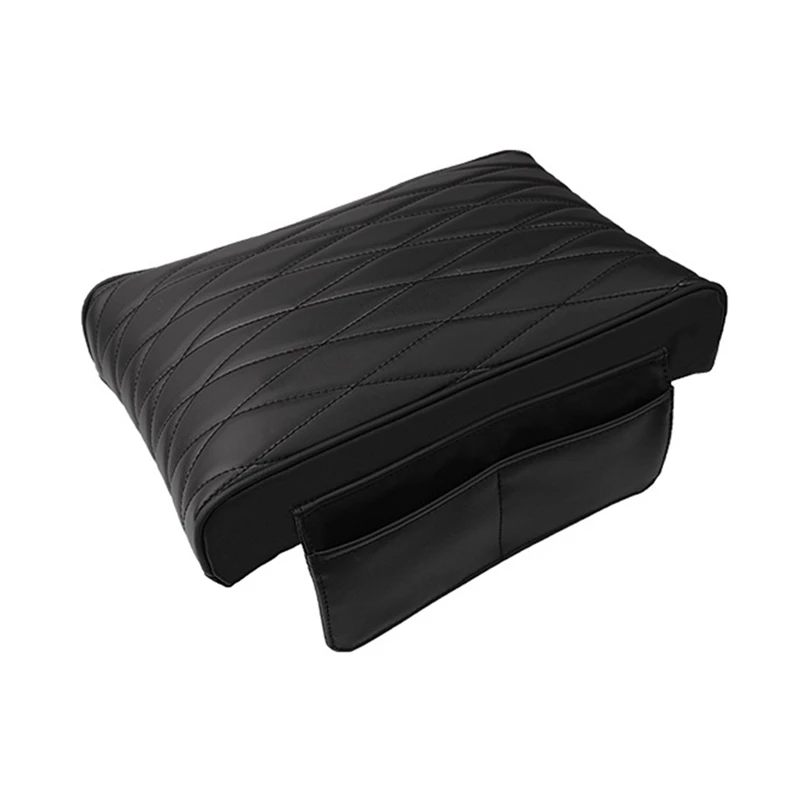 Memory Foam Armrest Box For Vehicles - Leather Car Armrest Box Pad, Universal Car Armrest Pad, Centre Console Cover