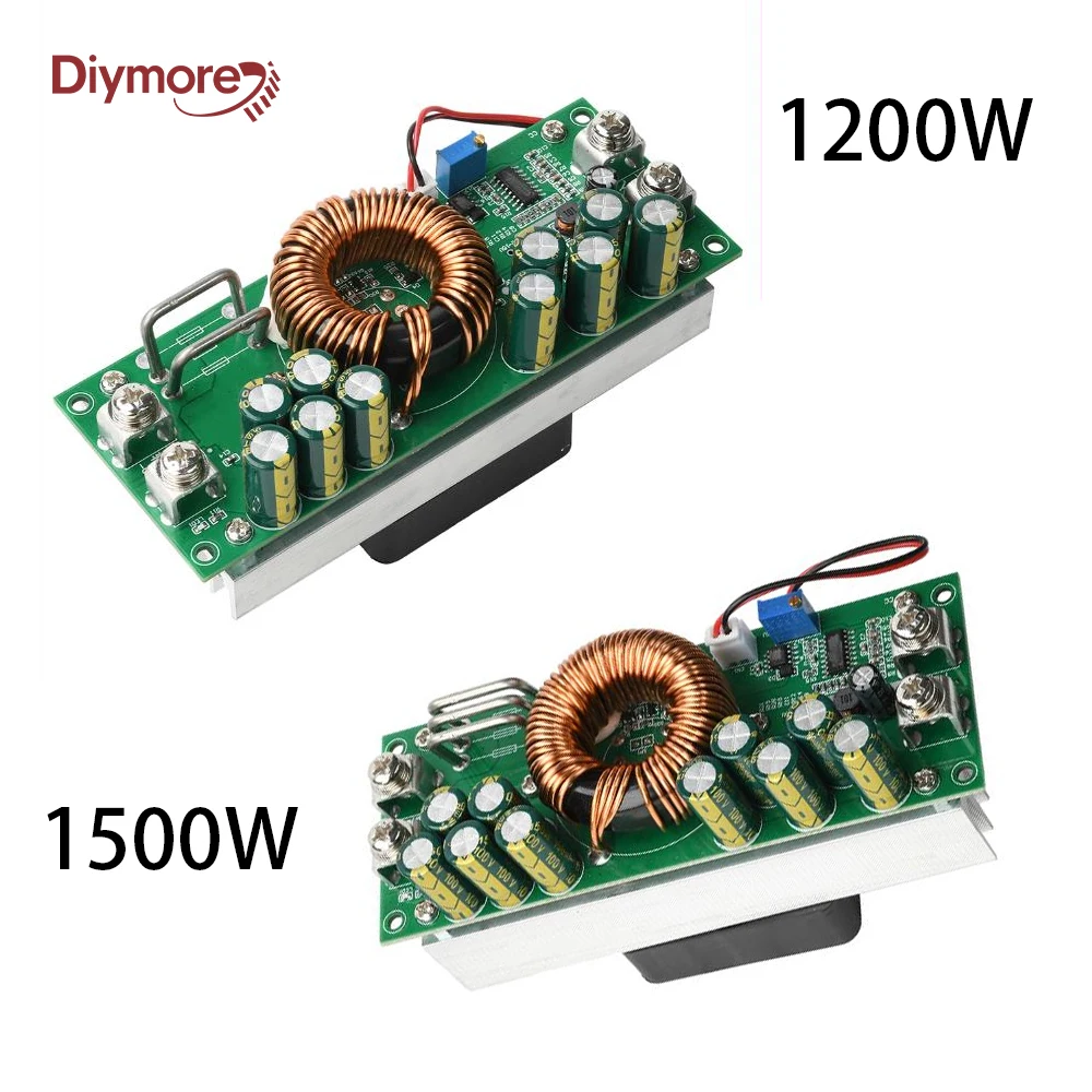 1200W/1500W Voltage Conversion Modules Synchronous Rectification High Power Buck Module Constant Voltage Adjustable Power Module