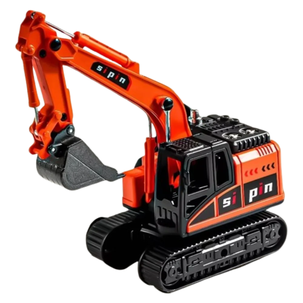

Simulation Inertial Engineering Vehicle Rotatable Flexible Joints Excavator Model Pull Arm Desk Ornaments Forklift Car Model