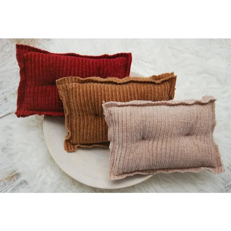 Studio Photography Accessories Newborn & Children Props Soft Velvet Cozy Shooting Pillow for Baby Photo Session Shooting Use