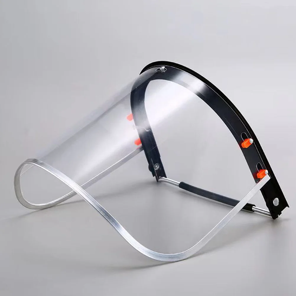 

Anti-Splash For Hard Hat Transparent Visor For Welding Grinding Construction Durable Pvc Aluminum Alloy Safety