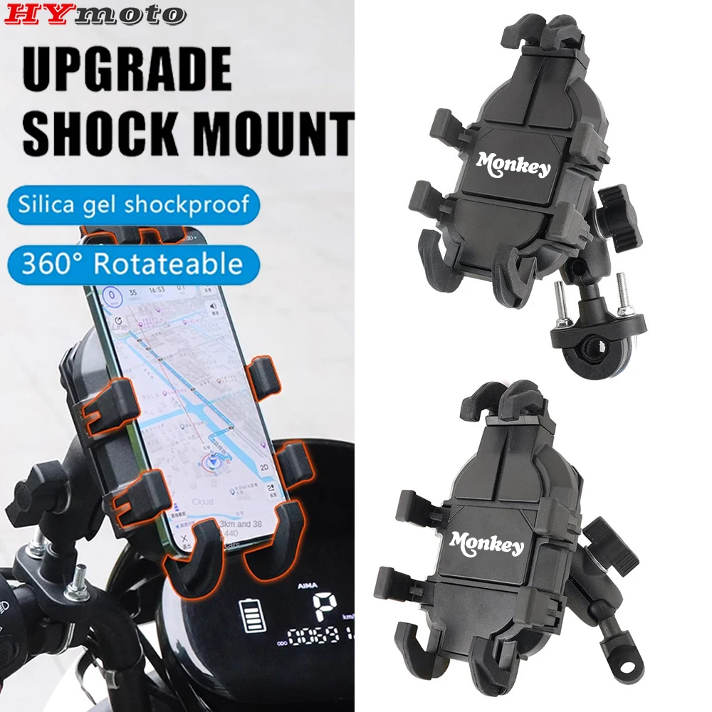 For HONDA MONKEY Z 125 50 Z125 Z50 2012-2024 Monkey125 Motorcycle Accessories Mobile Phone Holder GPS Navigation Mounting Bracke