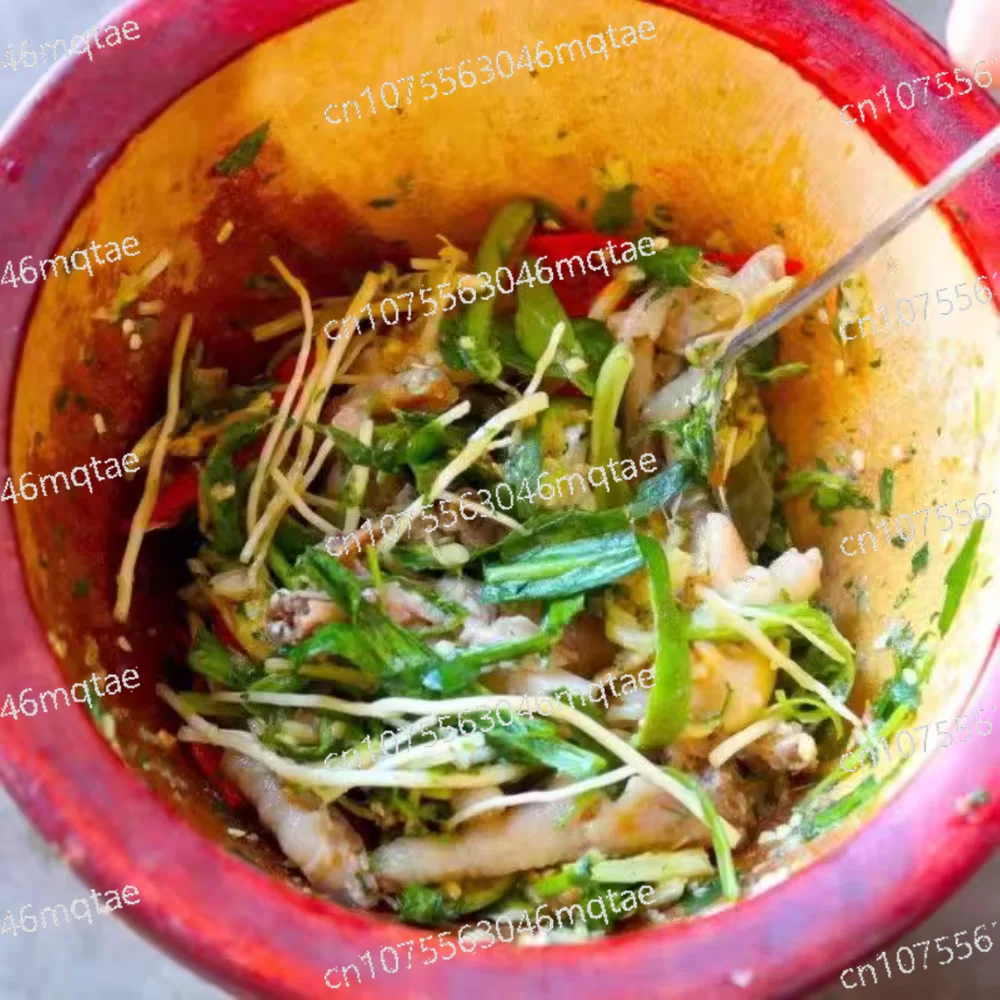 

Бак для смешивания из массива дерева, для измельченного чеснока, импортный, круглый, из сотового дерева, для домашнего и коммерческого использования