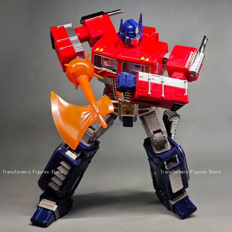 

Studio Series MP-10 Optimus Prime Action Figure - Transforming Robot Model Toy G1 Cartoon Inspired Anime Gift for Fans